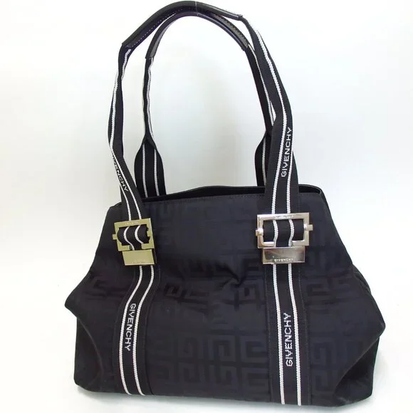 Authentic GIVENCHY logo Tote Bag Nylon [Used]